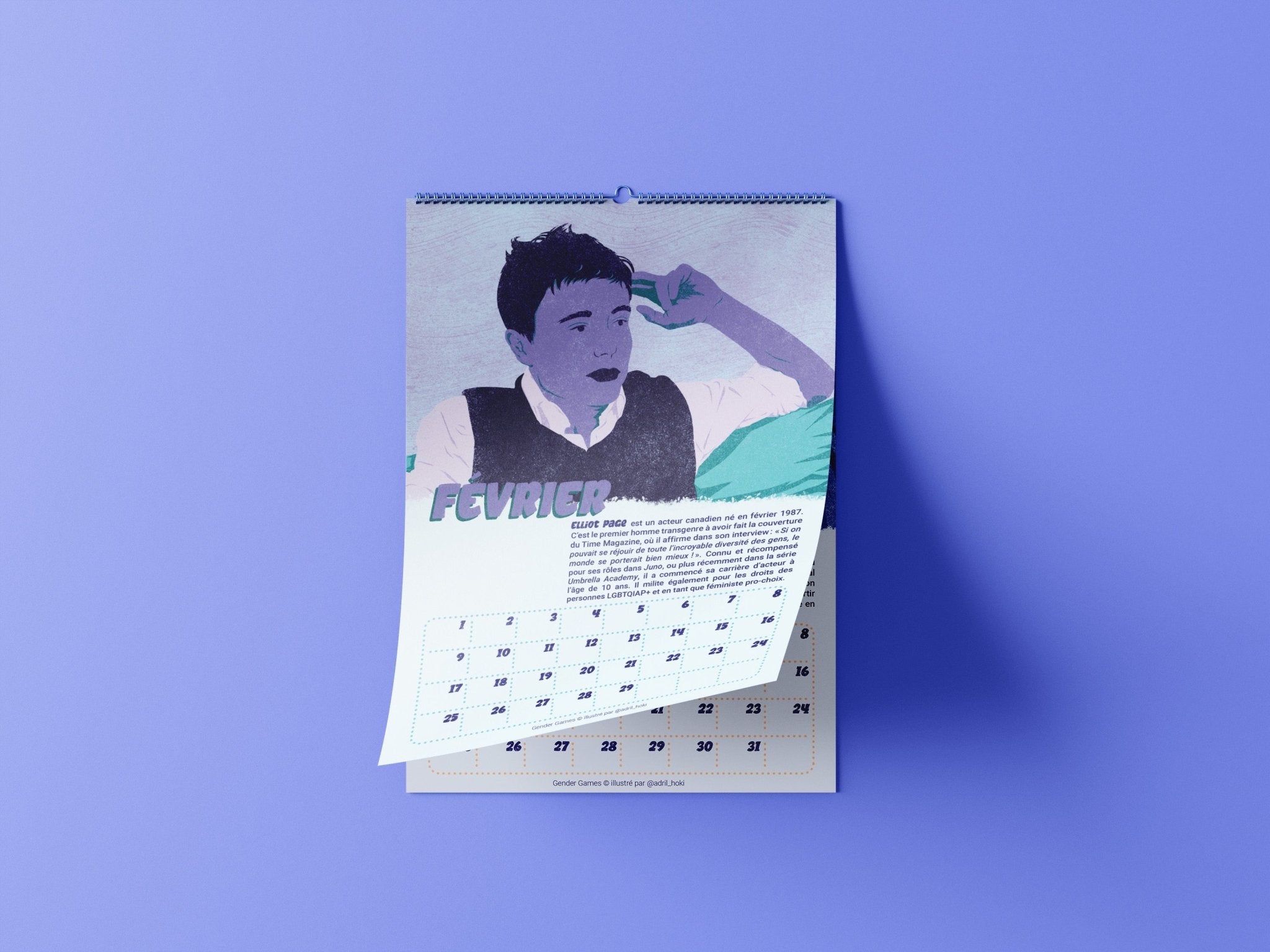 Calendrier Perpétuel - Bad B⚡tches Only - Gender Games