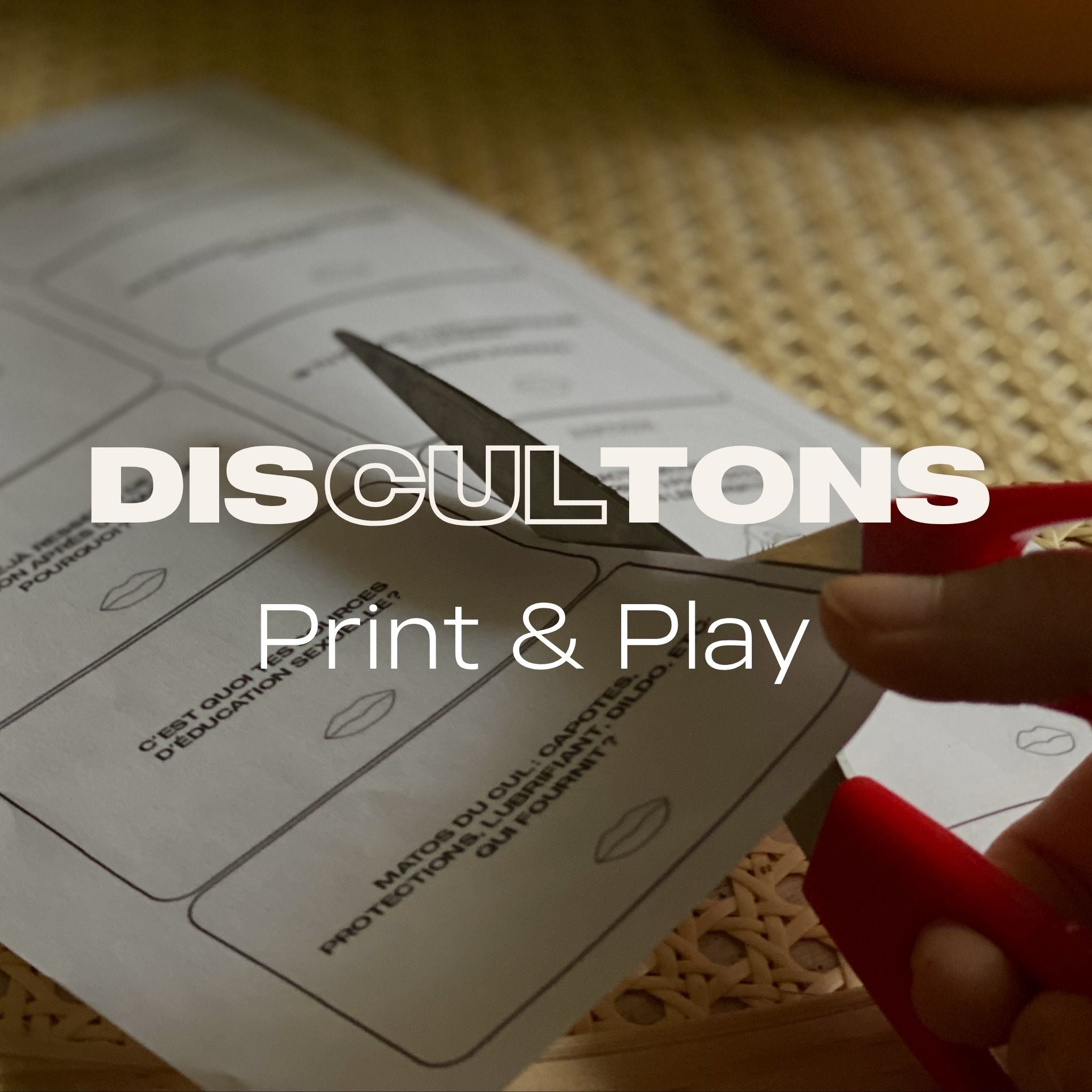 Print & Play | Jeu Discultons à imprimer - Gender Games
