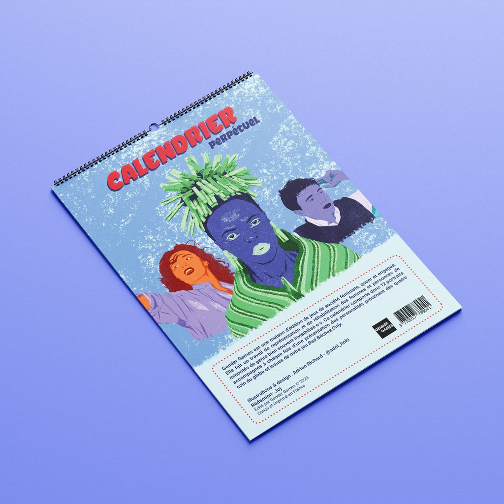Calendrier Perpétuel - Bad B⚡tches Only - Gender Games