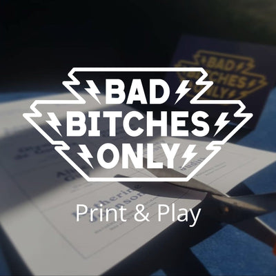 Print & Play | Jeu Bad Bitches Only à imprimer - Gender Games