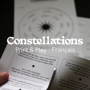 Print & Play Français | Jeu Constellations à imprimer - Gender Games